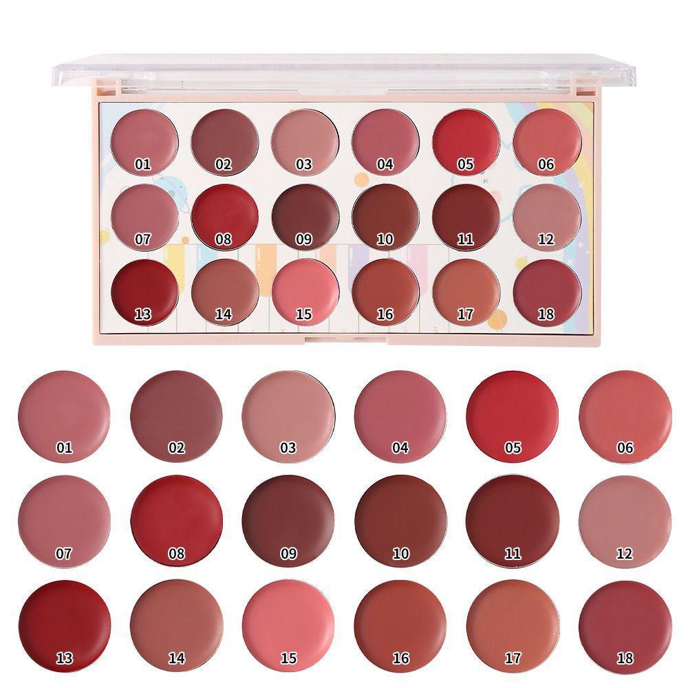 18 Color Lipstick Kit