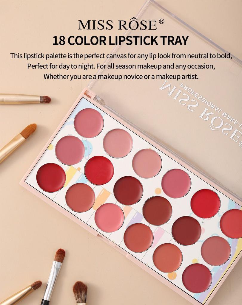 18 Color Lipstick Kit
