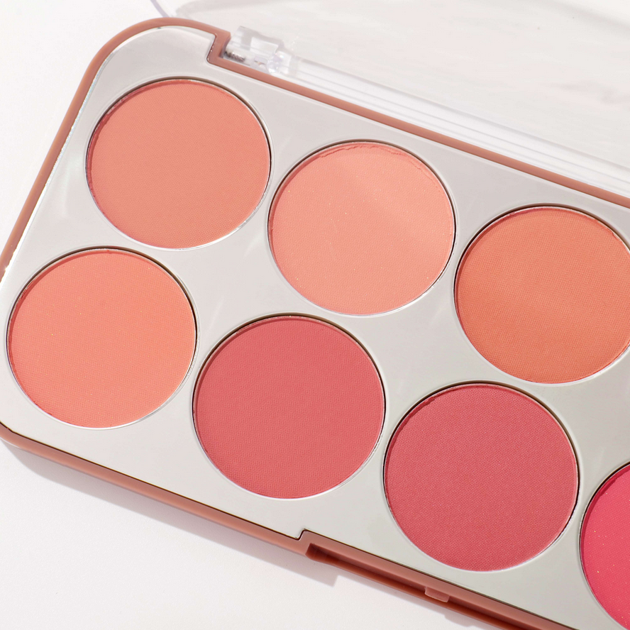Miss Rose 10 Colors Enduring Blusher Kit