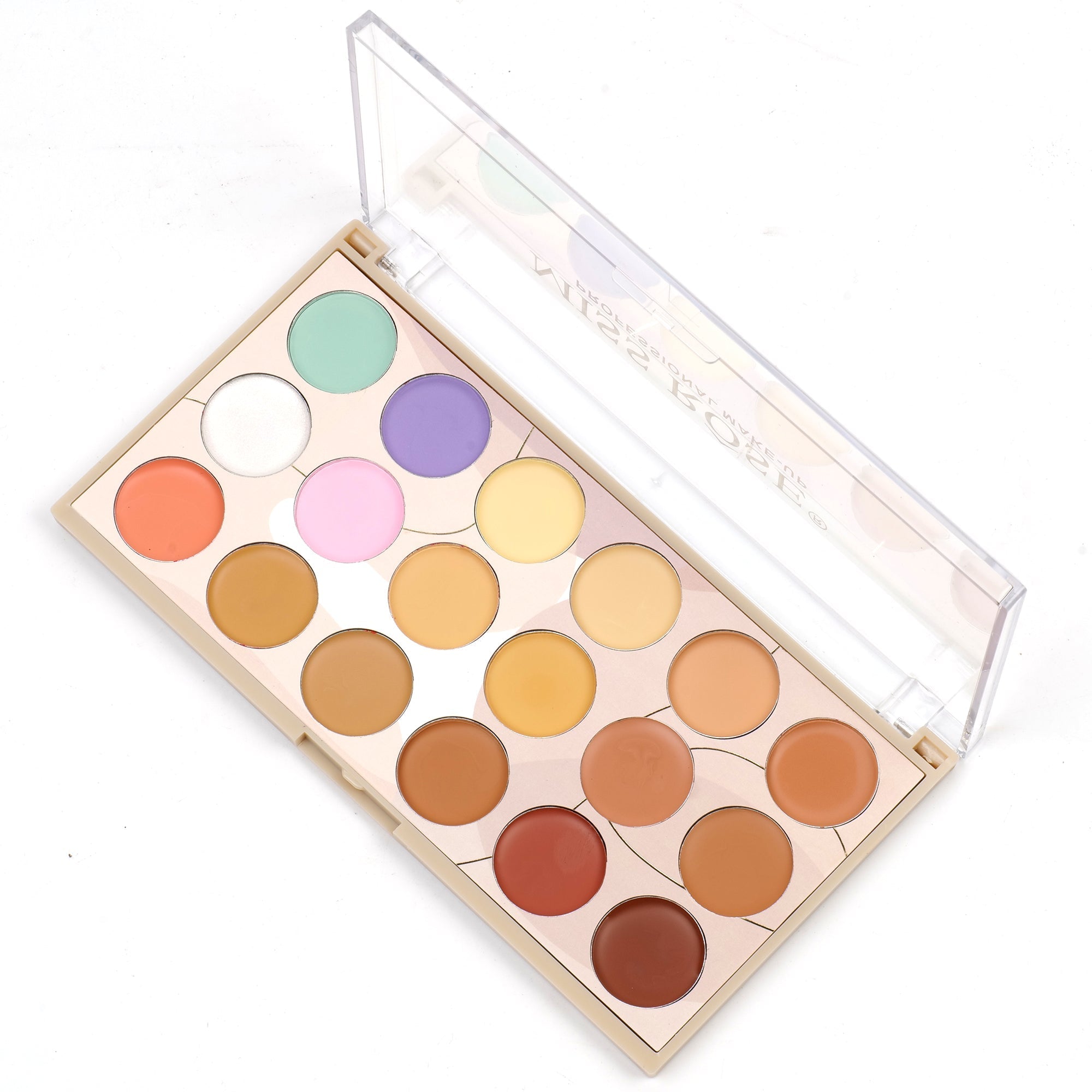 Miss Rose 18 Color Concealer and Contour Makeup Palette
