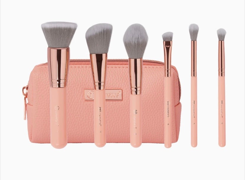 BH Cosmetics Petite Chic Mini 6 Piece Makeup Brush Set