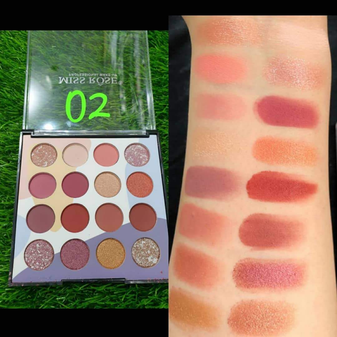 Miss Rose 16 Color Eyeshadow Palette